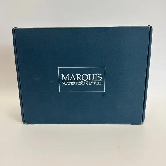 Marquis By WATERFORD Crystal Easton Picture Frame 5X7 Bridal Graduation - Picture 2 of 6